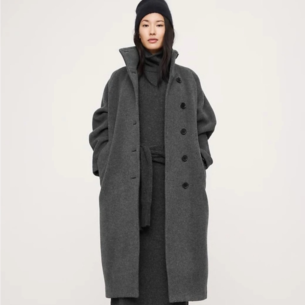 BNWOT BR Italian Wool-Blend Top Coat
